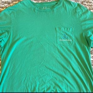 Green Vineyard Vines Shirt